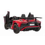 Elektrické autíčko Lamborghini Aventador SV 2x200W 24V - dvojmiestne - červené